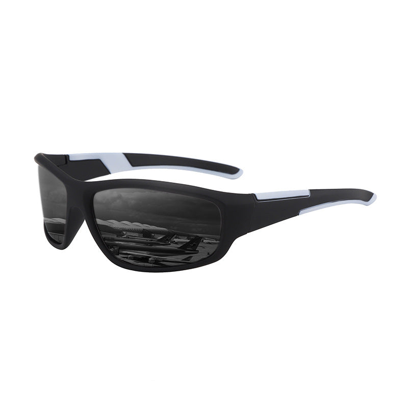 Wholesale New men's sports glasses riding polarized sunglasses driving sunglasses European and American driving glasses